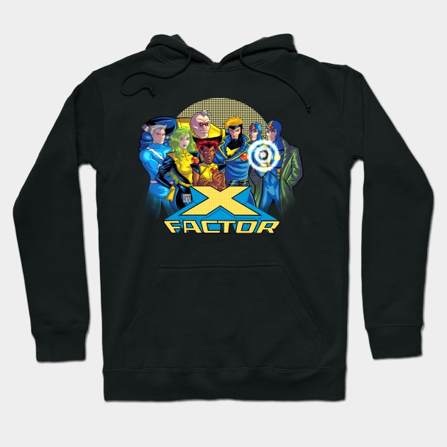 90s X-Factor Hoodie by sergetowers80